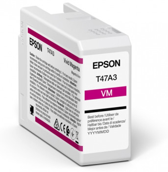 Picture of Epson ink cartridge viv. magenta T 47A3 50 ml Ultrachrome Pro 10