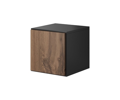 Picture of Cama full storage cabinet ROCO RO5 37/37/39 antracite/wotan oak