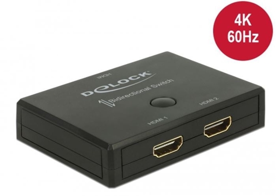Picture of Delock HDMI 2 - 1 Switch bidirectional 4K 60 Hz