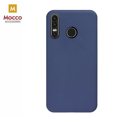 Attēls no Mocco Ultra Slim Soft Matte 0.3 mm Silicone Case for Samsung Galaxy A72 5G Blue