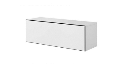 Picture of Cama full storage cabinet ROCO RO1 112/37/39 white/black/white