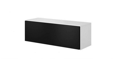 Picture of Cama full storage cabinet ROCO RO1 112/37/39 white/white/black