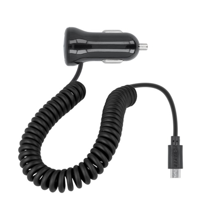 Attēls no Forever M-01 Car charger whit micro USB cable and LED indicator / 1,5m Black