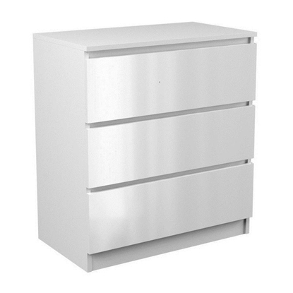Picture of Topeshop M3 BIEL POŁYSK chest of drawers