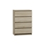 Изображение Topeshop M4 SONOMA chest of drawers