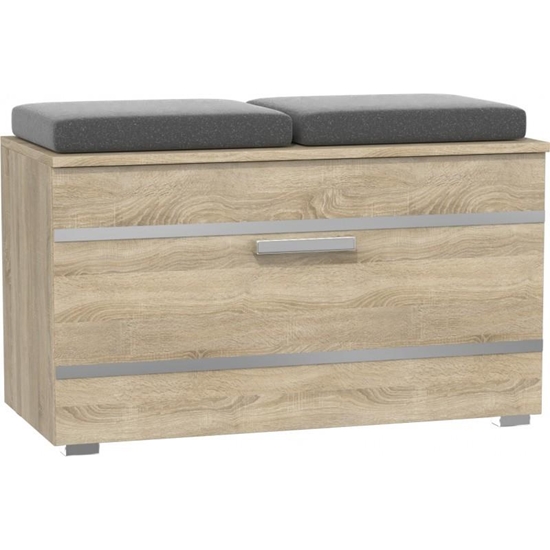 Изображение Topeshop OPAL SZAFKA SONOMA shoe organizer Closed Oak