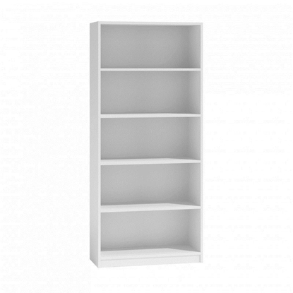 Attēls no Topeshop R80 BIEL office bookcase