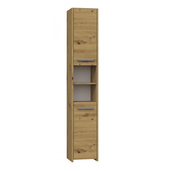 Picture of Topeshop S30 ARTISAN bathroom storage cabinet Oak