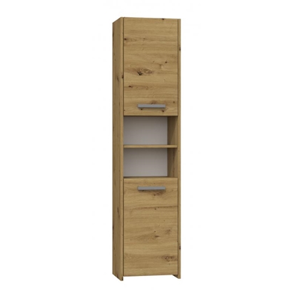 Attēls no Topeshop S40 ARTISAN bathroom storage cabinet Oak
