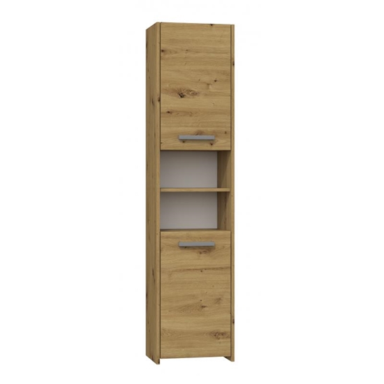 Picture of Topeshop S40 ARTISAN bathroom storage cabinet Oak