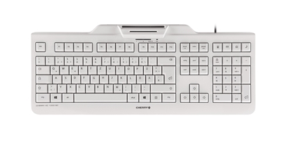 Attēls no CHERRY KC 1000 SC keyboard USB QWERTZ German Grey