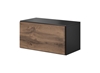Picture of Cama full storage cabinet ROCO RO3 75/37/39 antracite/wotan oak