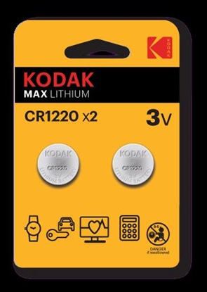 Attēls no Kodak CR1220 Single-use battery Lithium