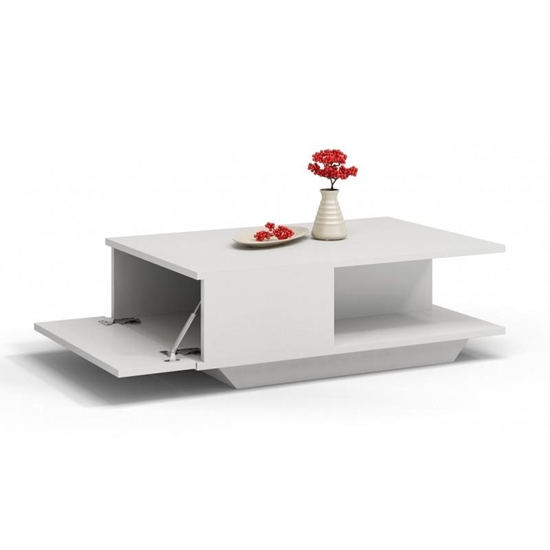 Изображение Topeshop DENVER BIEL coffee/side/end table Coffee table Free-form shape 1 leg(s)