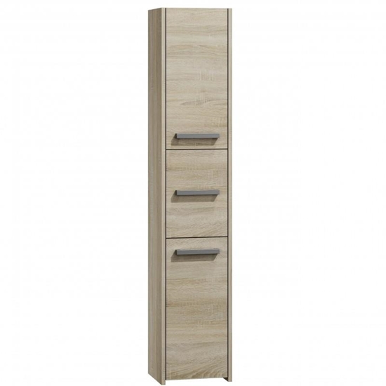 Picture of Topeshop S33 SONOMA bathroom storage cabinet Oak