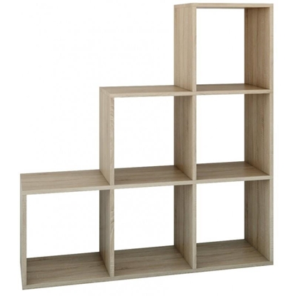 Picture of Topeshop STEP SONOMA 3X3 living room bookcase