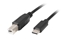 Изображение Kabel  USB-C(M)->USB-B(M) 2.0 1.8m czarny