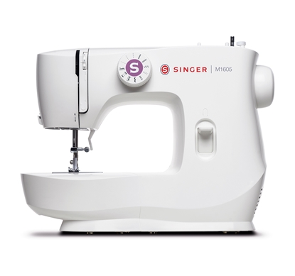Picture of Singer | M1605 | Sewing Machine | Number of stitches 6 | Number of buttonholes 1 | White