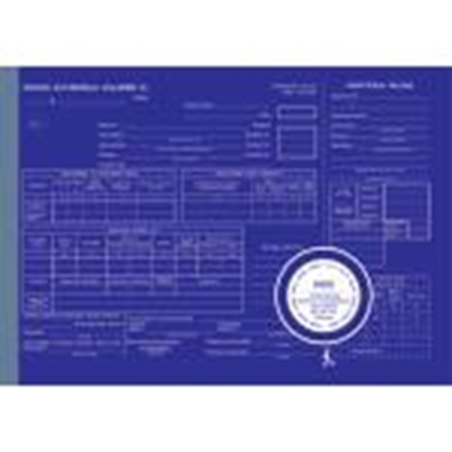 Picture of Kravas automobiļa ceļazīmes,  A4D,  numurētās,  ar talonu 100lp