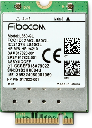 Attēls no HP XMM™ 7360 LTE-Advance WWAN