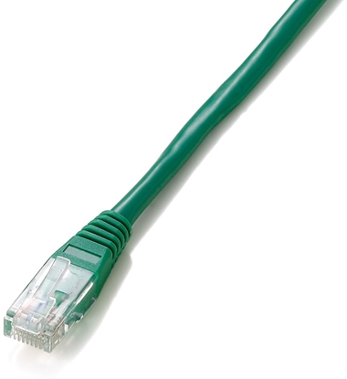 Attēls no Equip Cat.5e U/UTP 15m networking cable Green Cat5e U/UTP (UTP)