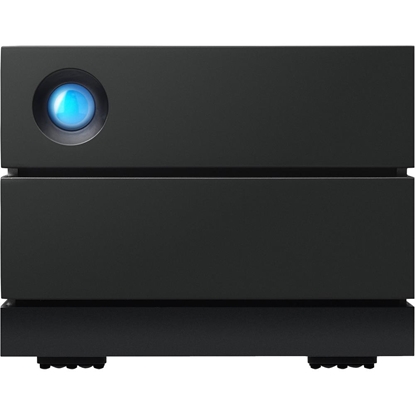Picture of External HDD|LACIE|28TB|USB 3.1|Thunderbolt|Drives 2|Black|STHJ28000800