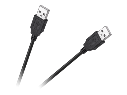 Изображение Kabel USB Cabletech USB-A - USB-A 1.5 m Czarny (KPO4012-1.5)