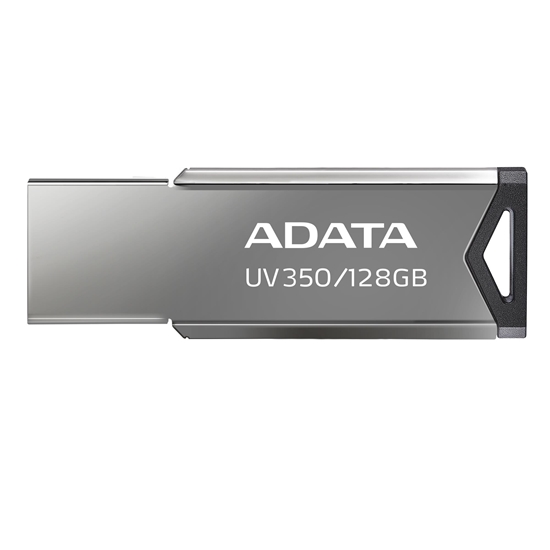 Picture of ADATA UV350 USB flash drive 128 GB USB Type-A 3.2 Gen 1 (3.1 Gen 1) Silver