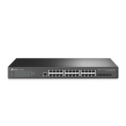 Picture of TP-Link Omada 24-Port Gigabit L2+ Managed Switch with 4 10GE SFP+ Slots