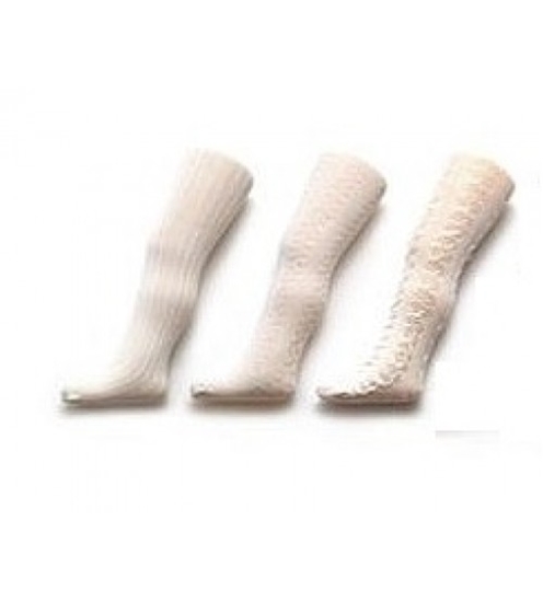 Picture of 92-98 cm zeķubikses baltas ažūra viskoza meitenēm RA-22-92-98