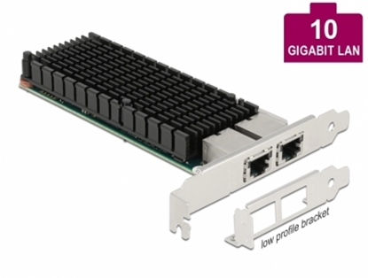 Изображение Delock PCI Express x8 Card 2 x RJ45 10 Gigabit LAN X540