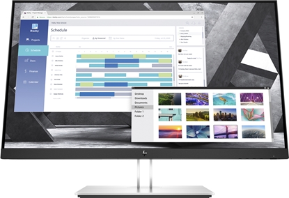 Attēls no HP E-Series E27q G4 QHD computer monitor 68.6 cm (27") 2560 x 1440 pixels Quad HD Black