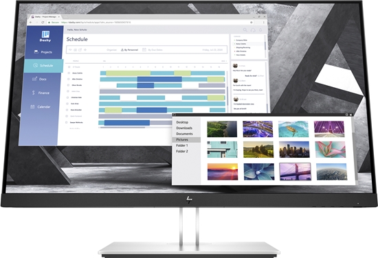 Picture of HP E-Series E27q G4 QHD computer monitor 68.6 cm (27") 2560 x 1440 pixels Quad HD Black