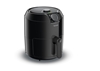 Изображение Tefal Easy Fry Classic EY2018 fryer Single 4.2 L Stand-alone 1500 W Hot air fryer Black