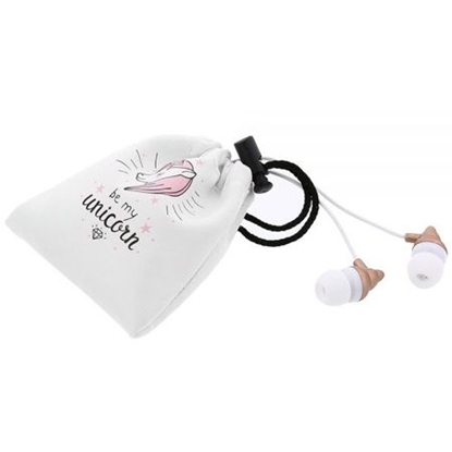 Attēls no Tellur In-Ear Headset Magiq, Carrying Pouch pink