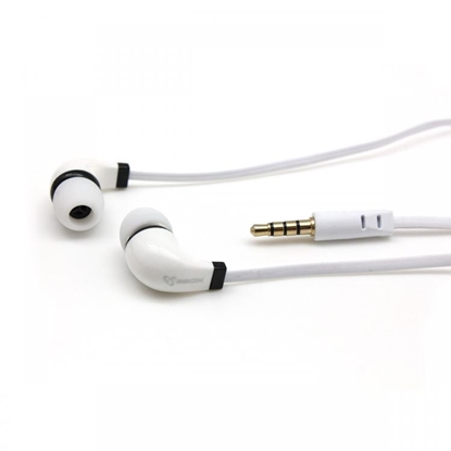 Attēls no Sbox Stereo Earphones with Microphone EP-038 white