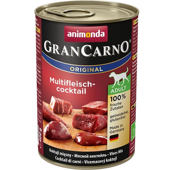 Picture of animonda GranCarno Original Beef, Chicken, Game, Turkey Adult 400 g