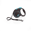 Picture of Flexi Automatic leash Black Design S 5 m, Blue