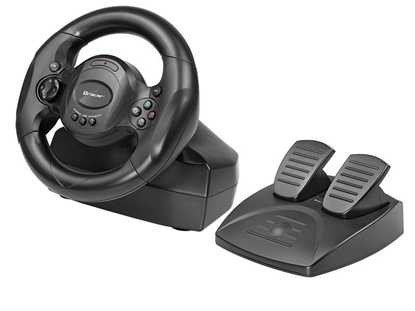 Picture of Tracer Rayder 4 in 1 Black Steering wheel PC, PlayStation 4, Playstation 3, Xbox One