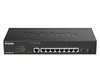 Picture of D-Link DGS-2000-10P network switch Managed L2/L3 Gigabit Ethernet (10/100/1000) Power over Ethernet (PoE) 1U Black