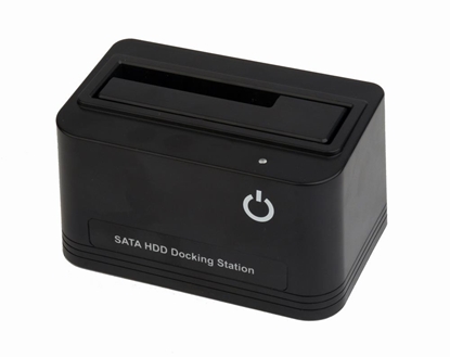 Picture of Gembird HD32-U2S-5 docking station for 2.5 "and 3.5" hard drives USB 2.0 Type-A Black