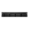 Изображение Synology RackStation RS1221+ NAS/storage server Rack (2U) Ryzen Embedded V1500B 4 GB DDR4 0 TB DiskStation Manager Black