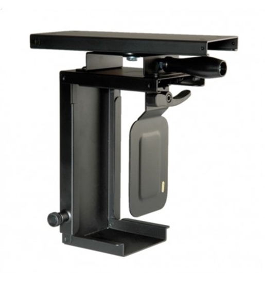 Picture of ROLINE Mini PC Holder, extendable, with rotation function, black