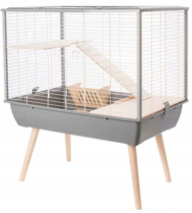 Picture of Zolux Cage Neo Muki Large Rodents H58, gray color