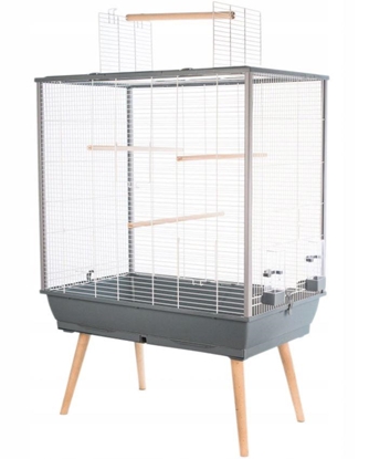 Obrazek Bird cage Zolux Neo Jili H80 Gray