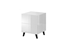 Picture of Cama bedside table REJA white gloss/white gloss