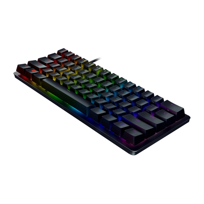 Изображение Razer | Huntsman Mini 60% | Gaming keyboard | Opto-Mechanical | RGB LED light | RU | Black | Wired
