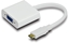 Attēls no Adapter AV MicroConnect HDMI Mini  - D-Sub (VGA) biały (HDMIVGA)