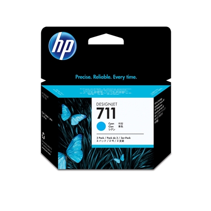 Изображение HP 711 Original Cyan Multipack 3 pc(s)
