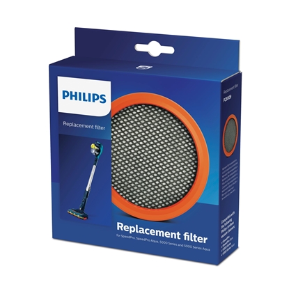 Attēls no Philips FC8009/01 Original Replacement Filter for SpeedPro & SpeedPro Aqua Plastic, 5000 series and 5000 series Aqua